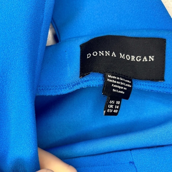 Donna Karan Blue Mini Dress - Picture 6 of 6